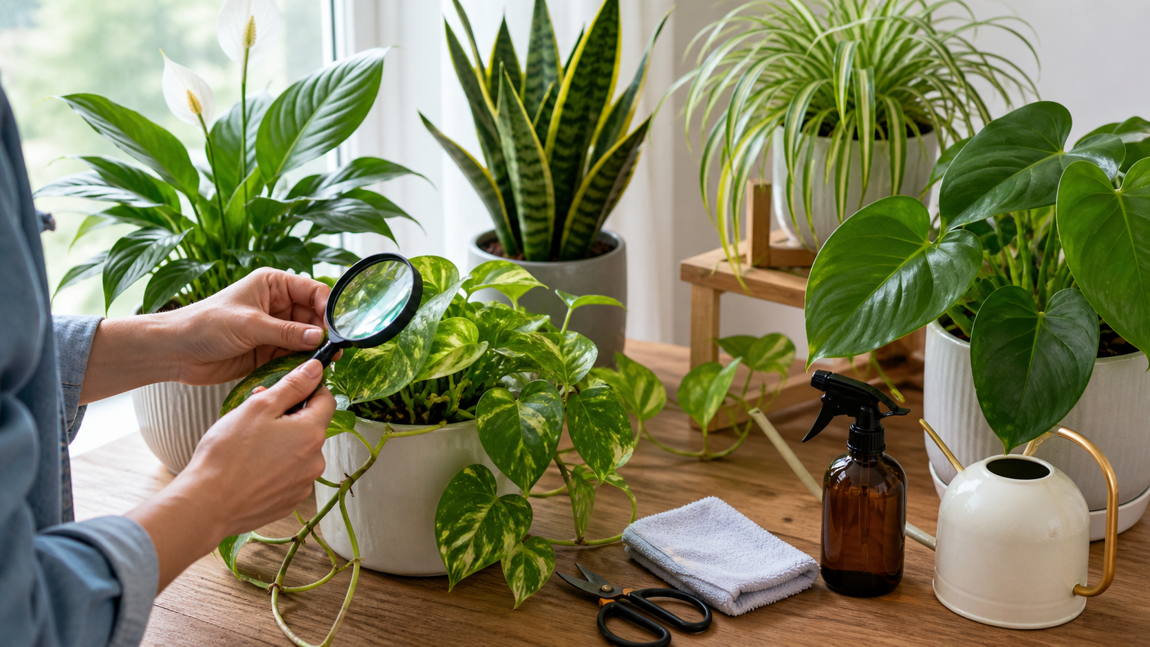 Pests in Houseplants