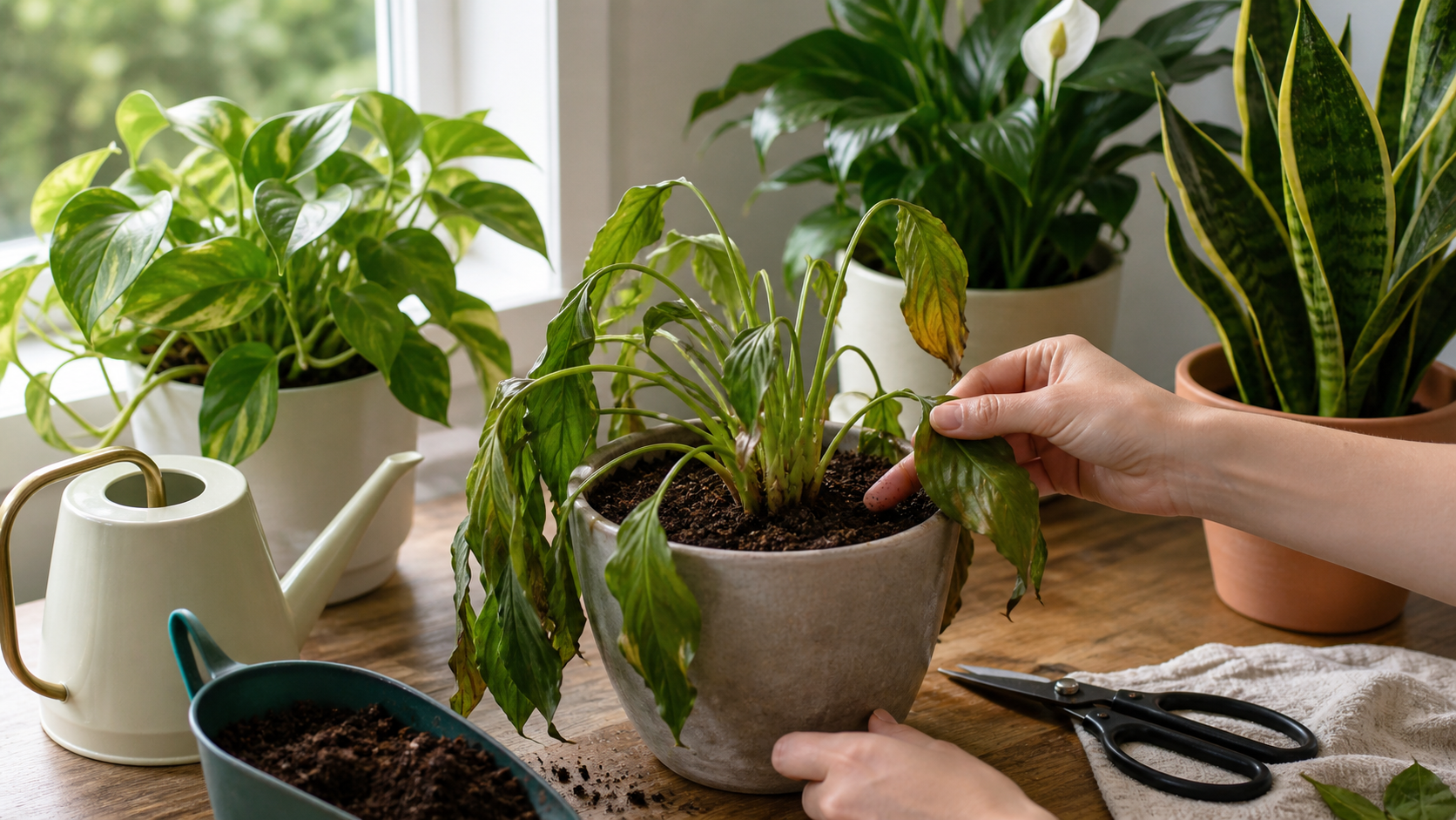 How to Recover a Wilted Plant